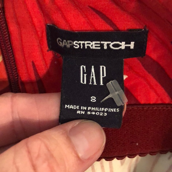 Gap Safari print strapless dress - Picture 5 of 5